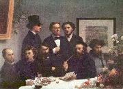 Henri Fantin-Latour Around the Table painting